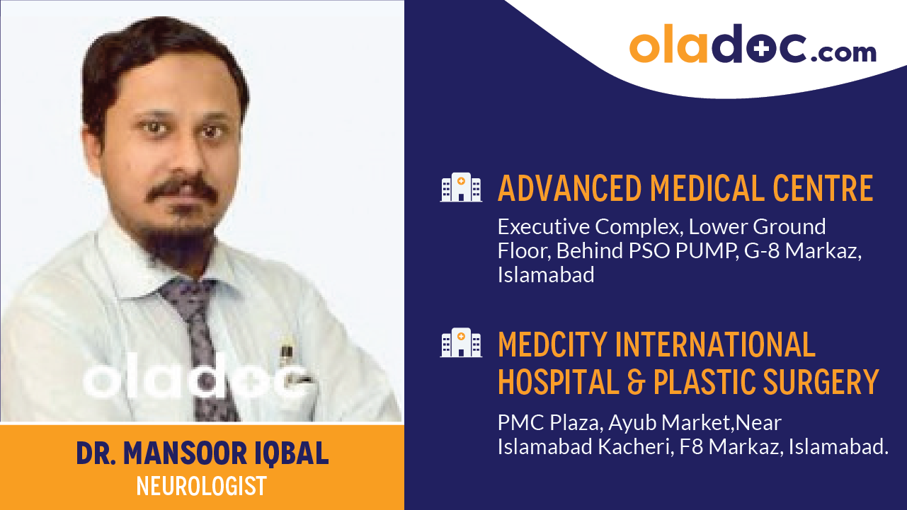 Practice locations of Dr. Mansoor Iqbal